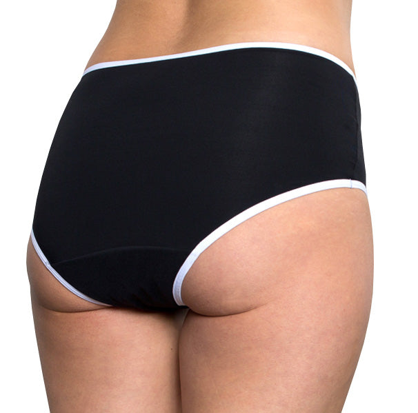 Midnight – Black – Women's Incontinence Underwear – FANNYPANTS®