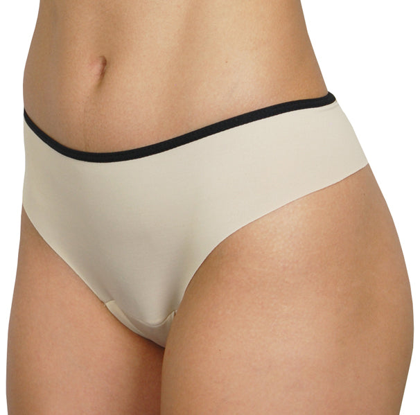 Rio Thong – Nude – Women's Incontinence Underwear – FANNYPANTS®
