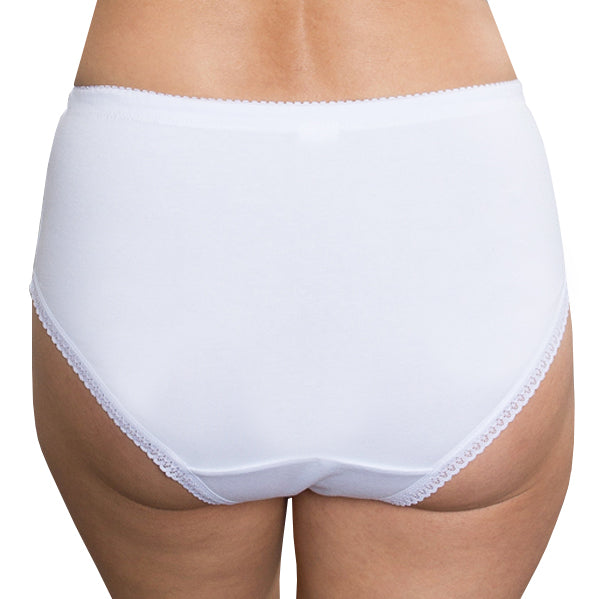  Womens White Cotton Underwear