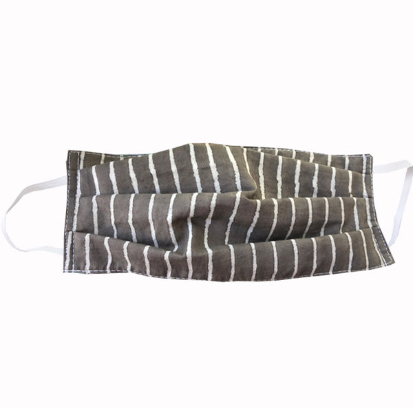 Hand Sewn Mask - Artsy Stripes - FANNYPANTS® Incontinence panties/ briefs