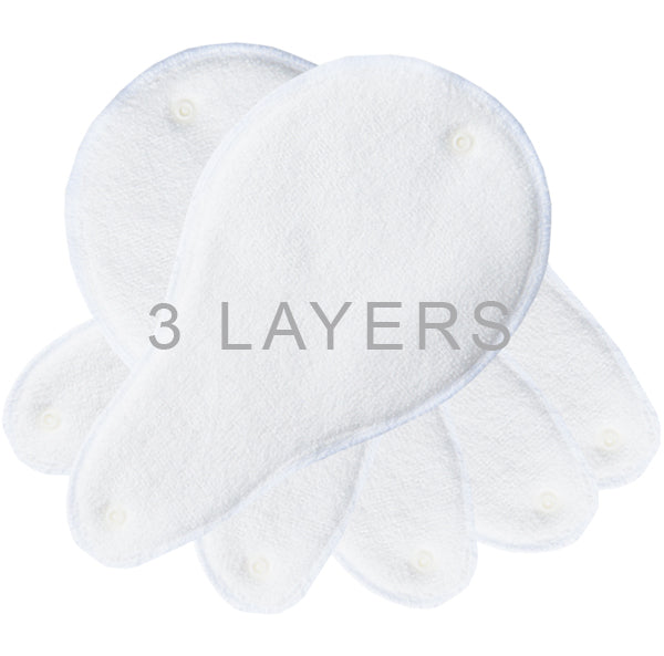 Men’s SMARTPAD® (6 X 3-Layer Pads) – Made for K2 and Patagonia - FANNYPANTS® Incontinence panties/ briefs