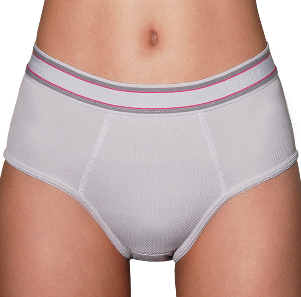 K3 – Grey – Women’s Incontinence Underwear - FANNYPANTS® Incontinence panties/ briefs