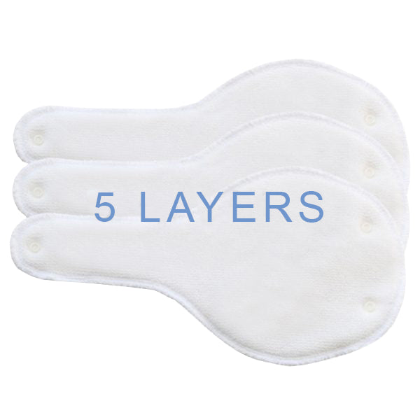 Men’s Maxi PLUS SMARTPAD® (3 X 5-Layer Pads) – Made for Orca - FANNYPANTS® Incontinence panties/ briefs