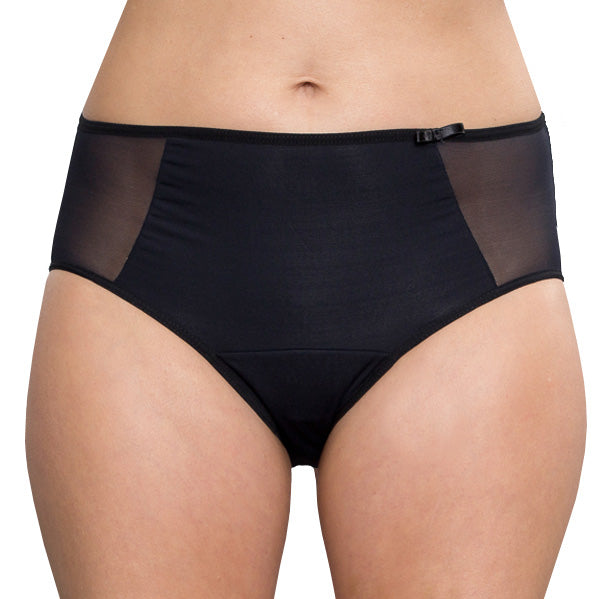 Sunrise – Black – Women’s Incontinence Underwear - FANNYPANTS® Incontinence panties/ briefs