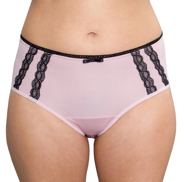 Ladies Full Brief Incontinence Pants - Womens Lace Incontinence Pants -  Reusable